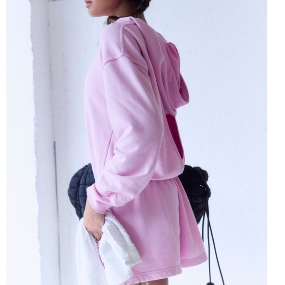 NWOT Free People Such A Flirt Romper in Powder Pink - Picture 2 of 10